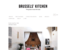 Tablet Screenshot of brusselskitchen.com